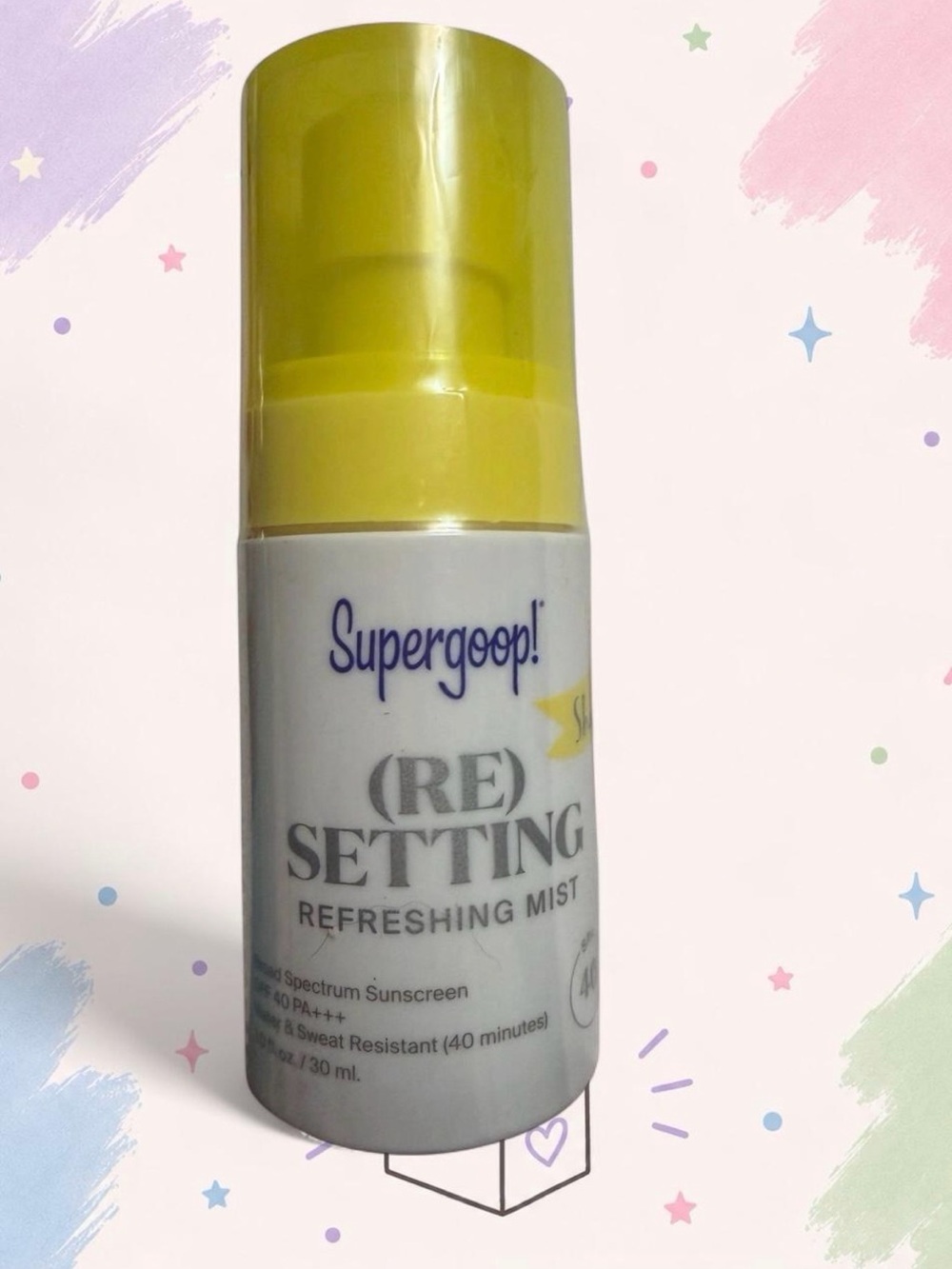Supergoop! (RE) Setting Refreshing Mist — Yellow/White